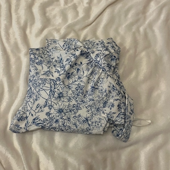 Blue Floral Dress - Picture 4 of 4